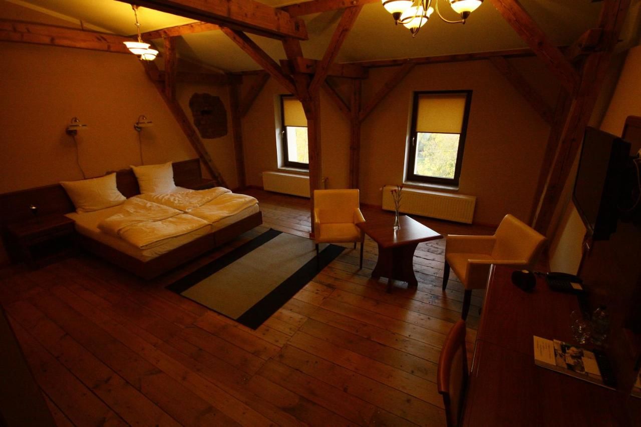 Отель Hotel Zamkowy Młyn Крапковице
